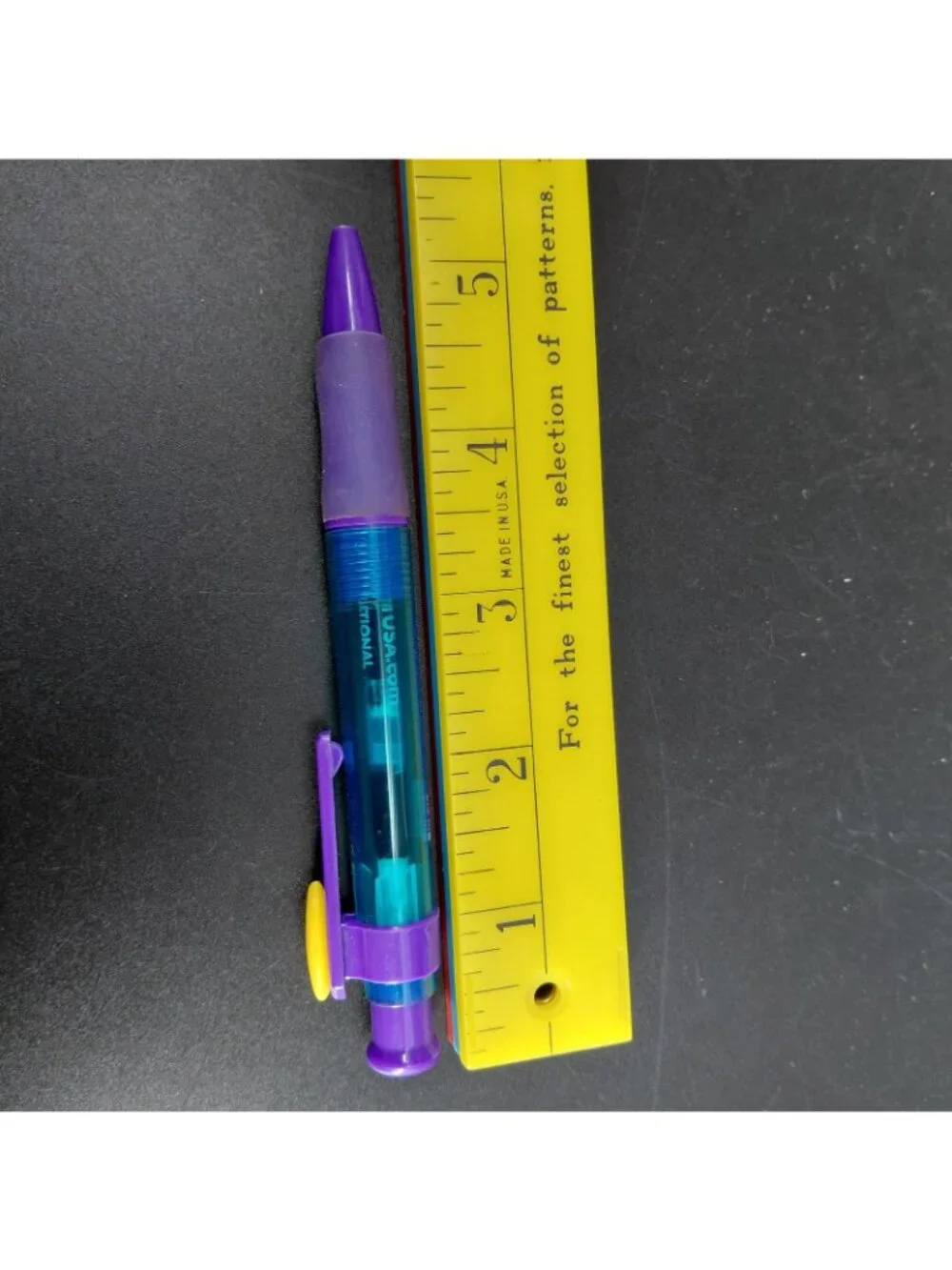 Prempro Ballpoint Pen Blue Ink Pharma Promo Purple Turquoise 0.45 1.5 Mg